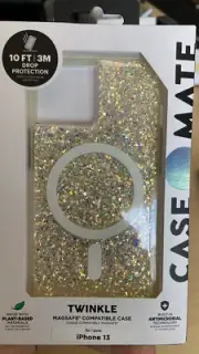 Case-Mate Twinkle Case MagSafe/Antimicrobial for iPhone 13 (6.1") - Stardust