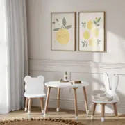 [Namly Design] Poster - Smiling Lemons Set / Set of 2