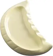 Water Dumpling Plate Bracket Lanyard Lotion Skin Care Products Decorative Lanyard Glossy Arm Ring Decal Stickers Anti-Slip Ladder Accessories Sushi Board Kit Crank Beige Ceramics