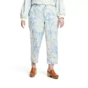 Women's Plus Size Marble High-Rise Tapered Jeans - Rachel Comey x Target 28W/30W