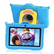 Kids Tablet 7 inch Android 13 Tablet for Kids,8GB RAM 64GB ROM 128GB Blue