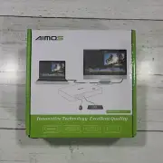 Aimos KVM Switch HDMI USB 2 Ports PC Switch Keyboard Mouse Switch ~New~open