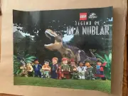 SDCC 2019 PROMO POSTER FROM BOOTH LEGO THE LEGEND OF ISLA NUBLAR 16" X 20"INCHES