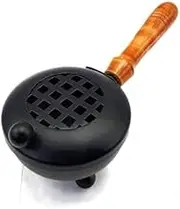 Metal Charcoal Incense Bakhoor, Sambrani Dhoop, Guggal, Resin Burner | Ideal for Yoga, Spa & Aromatherapy