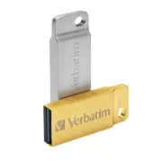 Verbatim Corporation 98748 16Gb Metal Executive Usb 2.0 Flash Drive Silver