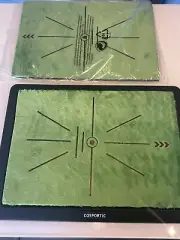 COSPORTIC Golf Hitting Mat, and Golf Training Mat for Swing Path Feedback