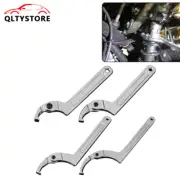 Adjustable Hook Wrench 19–170mm C Flat Spanner Tool Slotted Retaining Universal