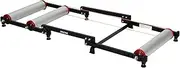 [Spector] Bike Roller Indoor Cycling Bicycle Trainer Stand Foldable Rollers Adjustable Exercise Training Fitness for Mountain & Road Bikes(150kg Capacity,Black/White)