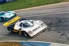 James Weaver Rob Dyson Porsche 962 C during the Road Atlanta at Ro- Old Photo