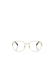 Prada Eyewear Round Frame Glasses 52,54 Nude