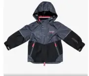 FOG Boys' 54E18 Poly Lined Jacket Size 5- Grey Camo Jacket