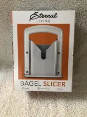 Eternal Living Bagel Biter Slicer Cutter USA Made "The Perfect Kitchen Accessory