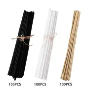 100Pcs Portable Reed Diffuser Replacement Stick 3mm*25cm Volatile Rod Office