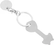 [HORIALENCE] Keychain Shopping Tokens Durable Trolley Token Keyring Efficient Shopping Cart for Supermarket Mall Use Stylish Pendant Accessory