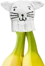 Nana Hats | Keep Bananas Fresher For Longer | As Seen on Shark Tank | Includes Standard Size BPA-Free Silicone Cap With Magnet | Cat