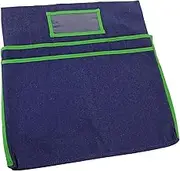 GRADENEVE Chair Sacks for School over The Chair Pocket Organizer Kindergarten Pocket Back Cover Easy to Install Denim Material