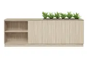 DD Bea 4 Door Credenza with Planter Box