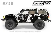 Axial SCX10 II Cherokee Body Graphic Wrap Skin - Urban Camo