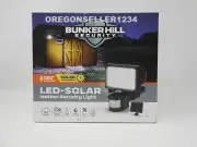 BRAND NEW Motion Activated 500 Lumen LED Solar Powered Security Light -Black