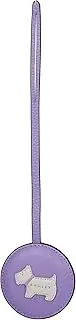 Womens Loyal Radley Leather Mirror Bag Charm One Size in Light Purple Lilac