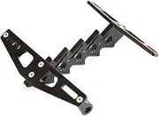 Motorcycle License Plate Bracket for Kawasaki Z750 Z800 Ninja 250 ABS Universal Motorcycle Aluminum License Plate Holder Bracket (Color : Black)