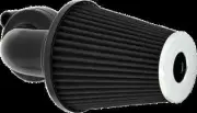 AN Monster Sucker Air Cleaner Filter Kit Blk Dyna Super Glide Conv 99-00