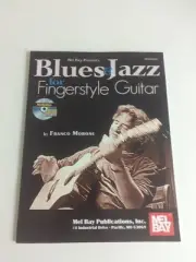 Franco Morone Blues & Jazz For Finger style Guitar, Extremely Rare Tabs ,CD +