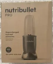 NutriBullet Pro 900 Watt32oz High Speed Personal Blender Mixer Color: Rose Gold
