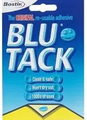bostik ltd 801103 - Bostik Blu Tack Mastic Adhesive Handy Pack 60G 801103 - (Pk12)