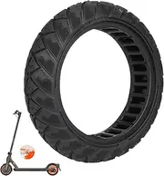 ulip 8.1 x 2.0 Electric Scooter Full Tyre for Xiaomi 4 Go/Ninebot E2/Ninebot E2 Plus Scooter, 8 Inch Replacement Tyres Front or Rear Solid Tyres, 1 Piece