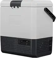 Car Refrigerator, Portable Refrigerator Compressor And Freezer Electric Refrigerators with 12V/24V DC and 220V AC for Car, Rv, Truck, Van,8L