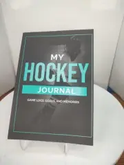 My Hockey Journal Game Log Goals And Memories Book NNT Hockey Stats Tracker