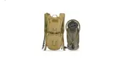 Tactical Molle Hydration Pack Backpack with 3L TPU Water Bladder, Military