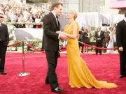 Heath Ledger Michelle Williams at The 78th Academy Awards - Arriva- Old Photo 1
