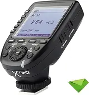 Godox Xpro-O TTL Wireless Flash Trigger for Olympus Panasonic,1/8000s HSS TTL-Convert-Manual Function Large Screen Slanted Design 5 Dedicated Group Buttons with Color Filters