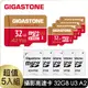 GIGASTONE 立達 Camera Pro microSDHC UHS-Ⅰ U3 32GB攝影高速記憶卡-5入組(32G A2 V30)