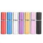 5pcs Mini Portable Travel Refillable Perfume Atomizer Pump Spray Bottle Empty