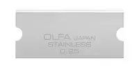 在飛比找樂天市場購物網優惠-日本 OLFA 玻璃用刮刀刀片 6片/包 GSB-2S/6B