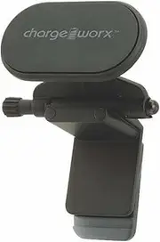 ChargeWorx Airplane Magnetic Phone Mount & Tablet Mount | Universal In Flight Airplane Phone Holder Mount | 360 Degree Rotation Tablet Holder for Airplane | Tray Table Viewing for Smartphones, Tablets