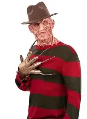 Smiffys 81022 Nightmare On Elm Street, Freddy Krueger Costume, Men, Red Green,