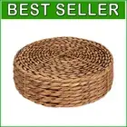 Elegant 13.5 Inch Round Woven Placemats - 8-Piece Set for Every Occasion