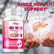120pcs Milk Thistle Capsules - Cleanse, Detox & Repair Formula, Dandelion Root
