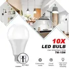 10X LED Bulb E27/B22 Bright Bayonet Screw Ball Lamp Globe Light Cool/Warm White