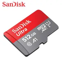 在飛比找Yahoo!奇摩拍賣優惠-SanDisk【512GB】Ultra A1 手機 記憶卡 