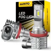 AUXITO H8 H11 H9 Fog Light 6000K 4000LM HID White LED Driving Bulb DRL Canbus M4 (for: Smart)