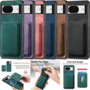 For Google Pixel 9 8 7 Pro 7A 6A Magnetic Shockproof Card Slot Case Wallet Cover