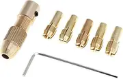 7pcs 5.05mm Mini Self Tightening Drill Chucks Support 0.5-3.0MM Drill Bit Fit For ABS Board/Light Board Punch chuck