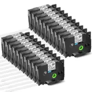 Compatible Label Maker Tape 6mm for Brother P-Touch TZ TZe-111 PT-H110 D220 × 20