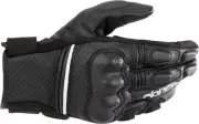 Alpinestars Phenom Air Mens Leather Motorcycle Gloves Black/White