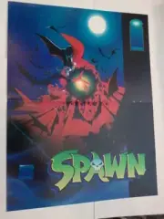 Spawn Poster #17 Spawn Al Simmons w/ Image/Spawn Logo and Bats Todd McFarlane